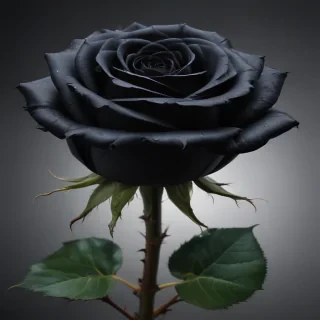 black rose picture