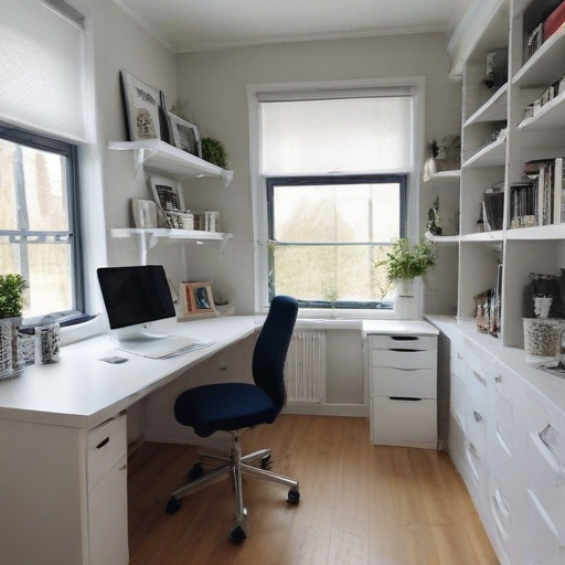 full room layout ikea inspired office room with windows for artists and ...