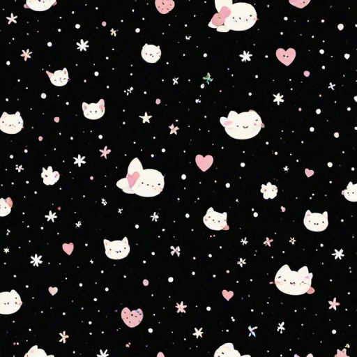 cute backgrounds black