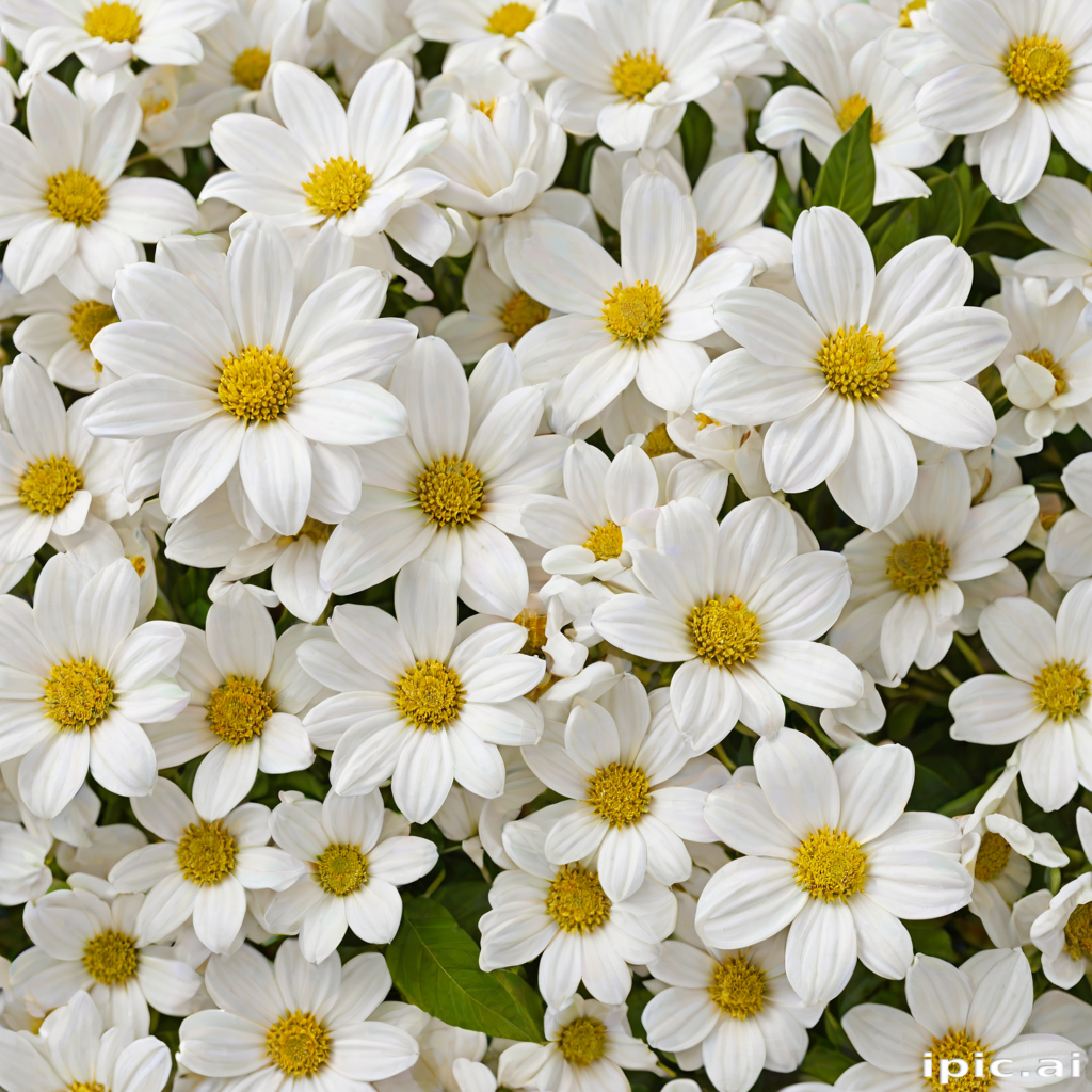 white flowers png transparent