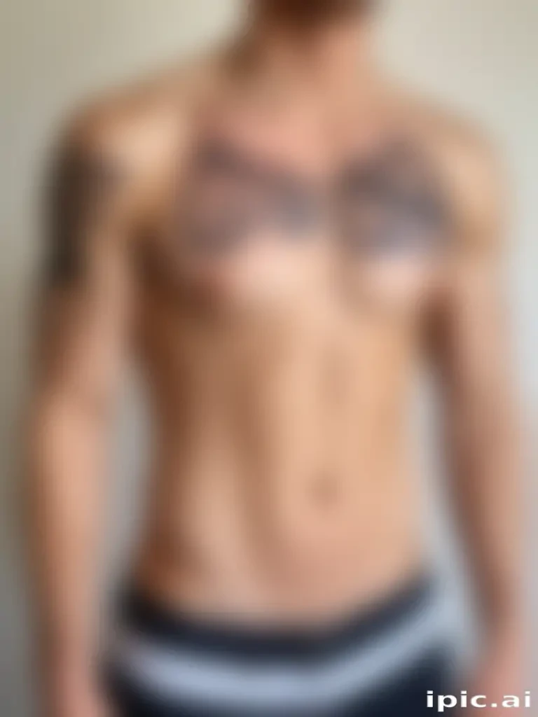 male rib tattoos