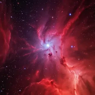 galaxy red wallpaper
