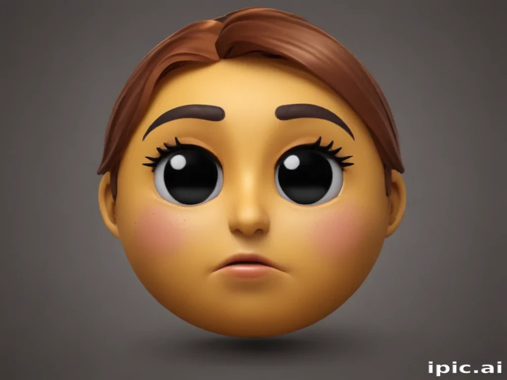 sad face emoji png