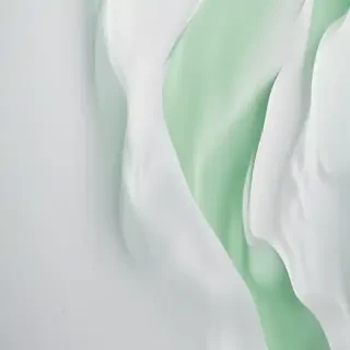 white and green background