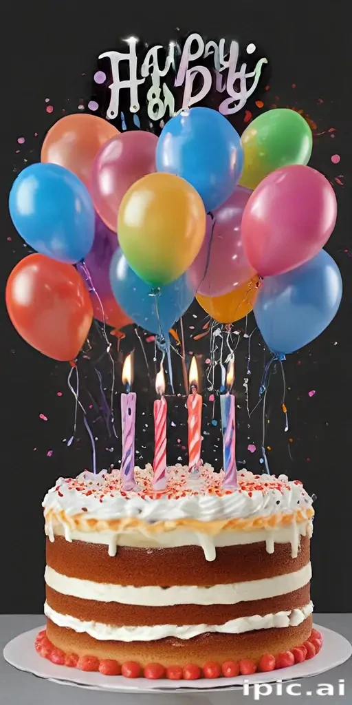 happy birthday transparent