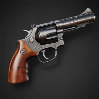 gun with transparent background