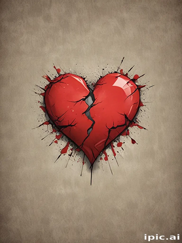 heart broke wallpaper