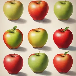 apple drawings