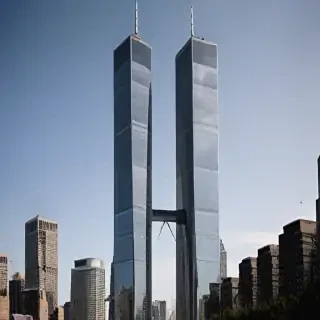 twin towers transparent