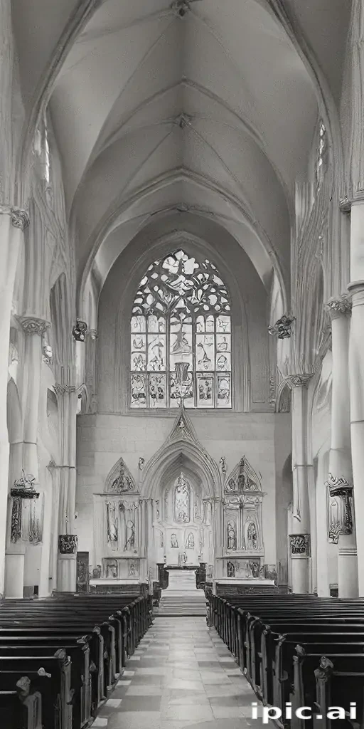 church drawing