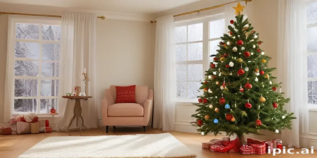 christmas tree pc wallpaper