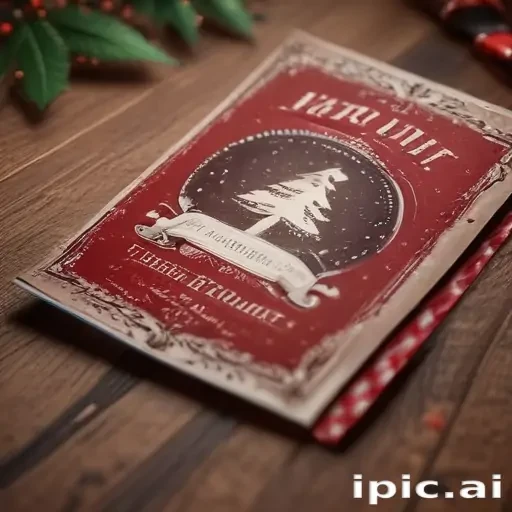 christmas card template psd