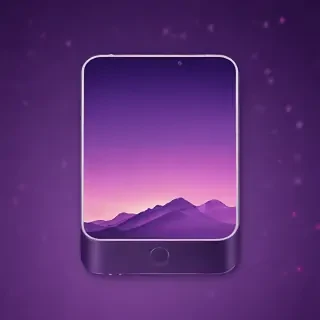 iphone purple wallpaper 4k