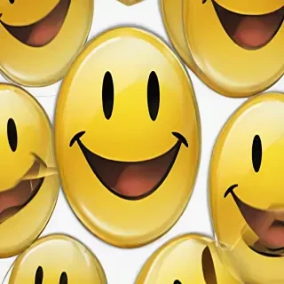 smiley face transparent