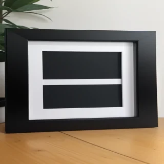 black frame background