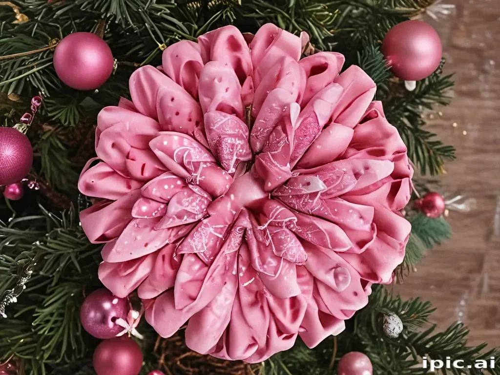 pink christmas pictures