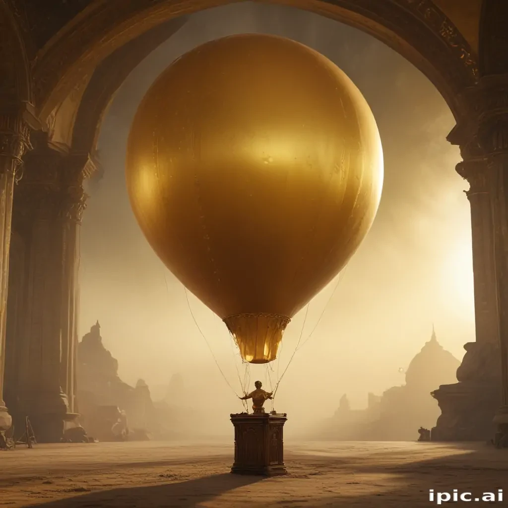 golden balloon