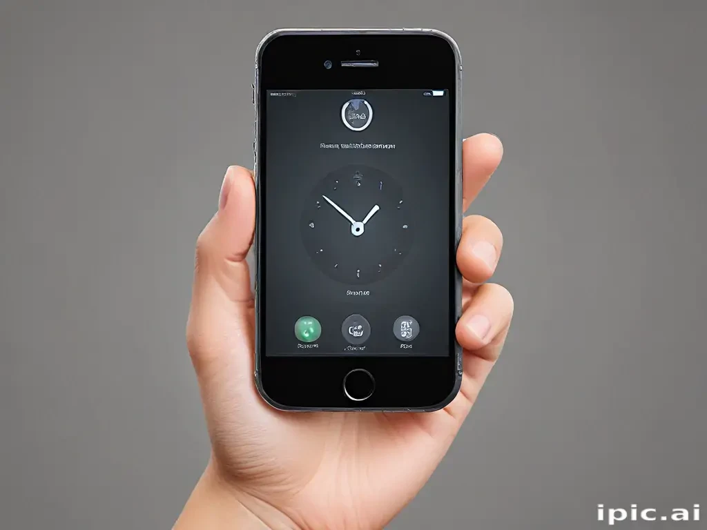 hold phone png