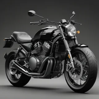motorcycle clipart black and white