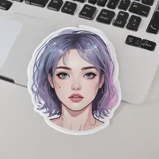 transparent aesthetic sticker