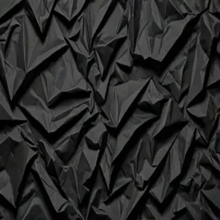 black crumpled paper