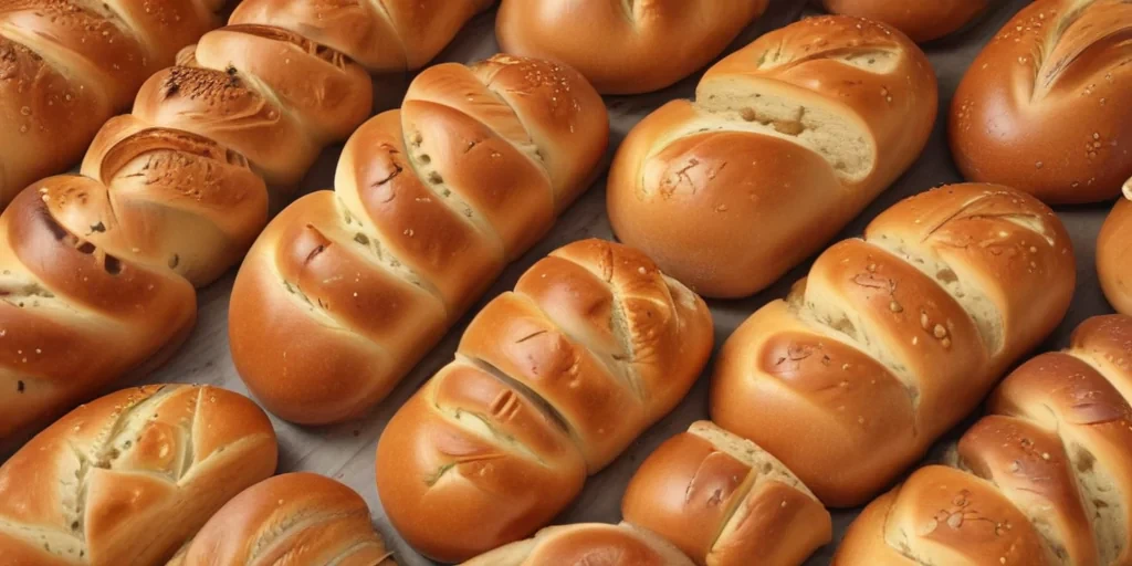 bread in cartoon
