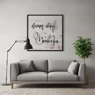 wall art mockup free