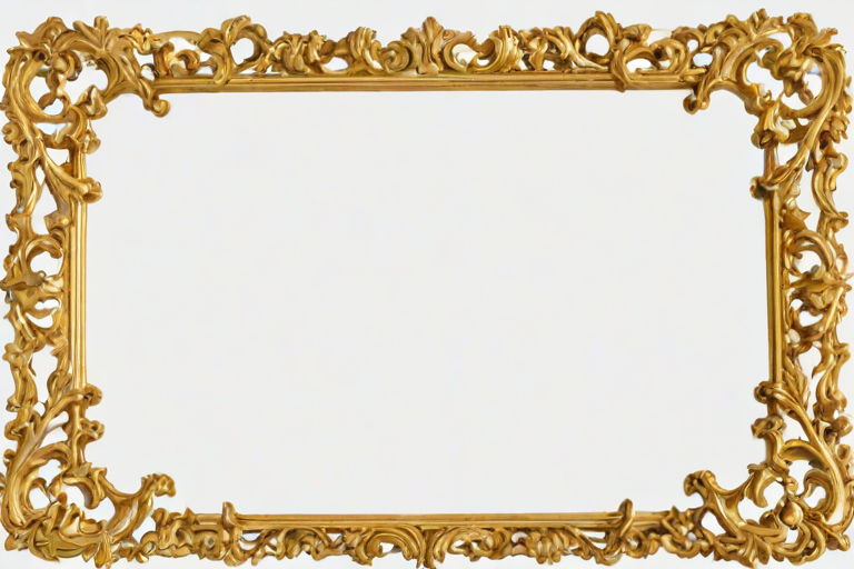 gold frame png transparent