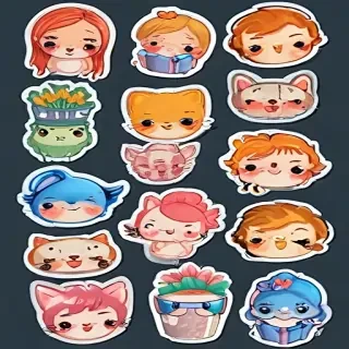 stickers clipart