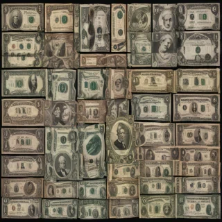 money with transparent background