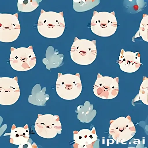 cute blue background