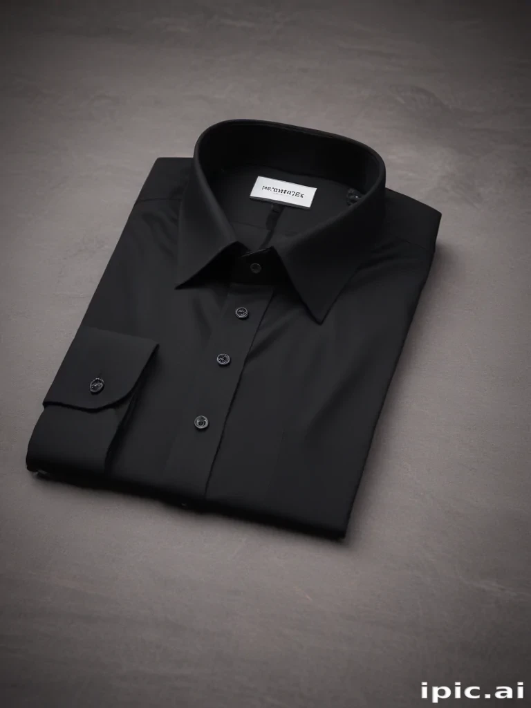 black mockup shirt