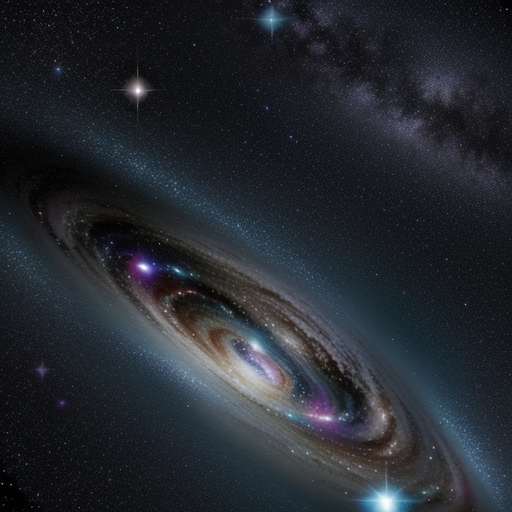 Captivating Spiral Galaxy Surrounded by Distant Stars and Cosmic Wonders