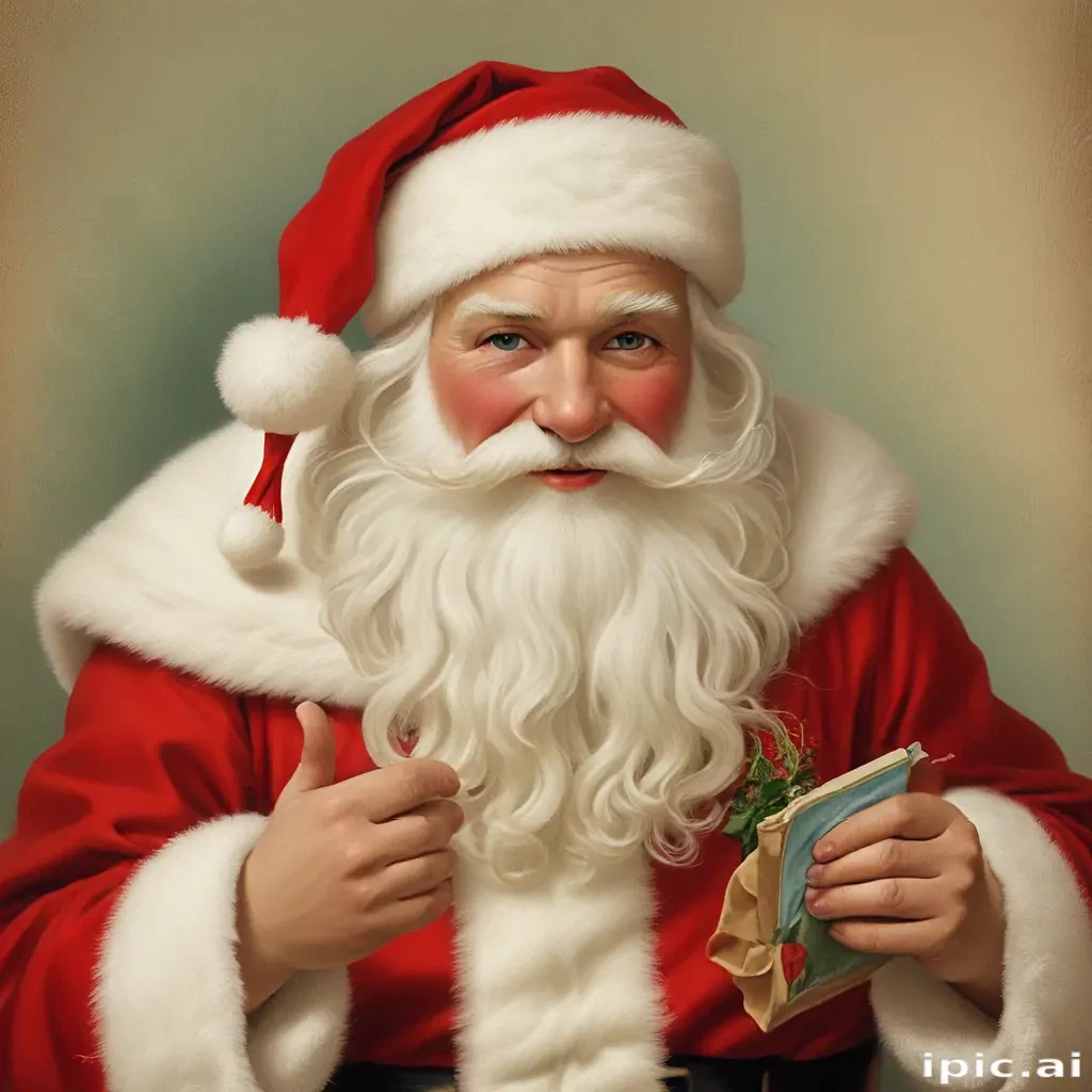 vintage santa image