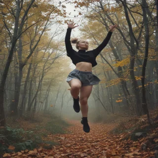 aesthetic falling