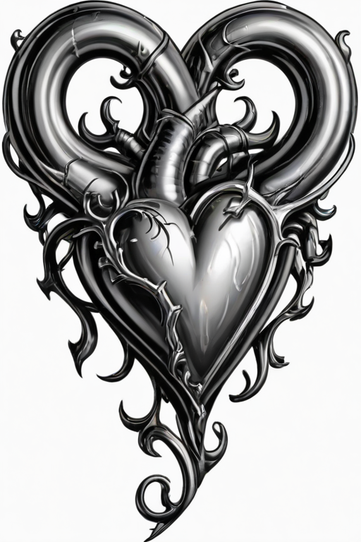 heart tattoo png