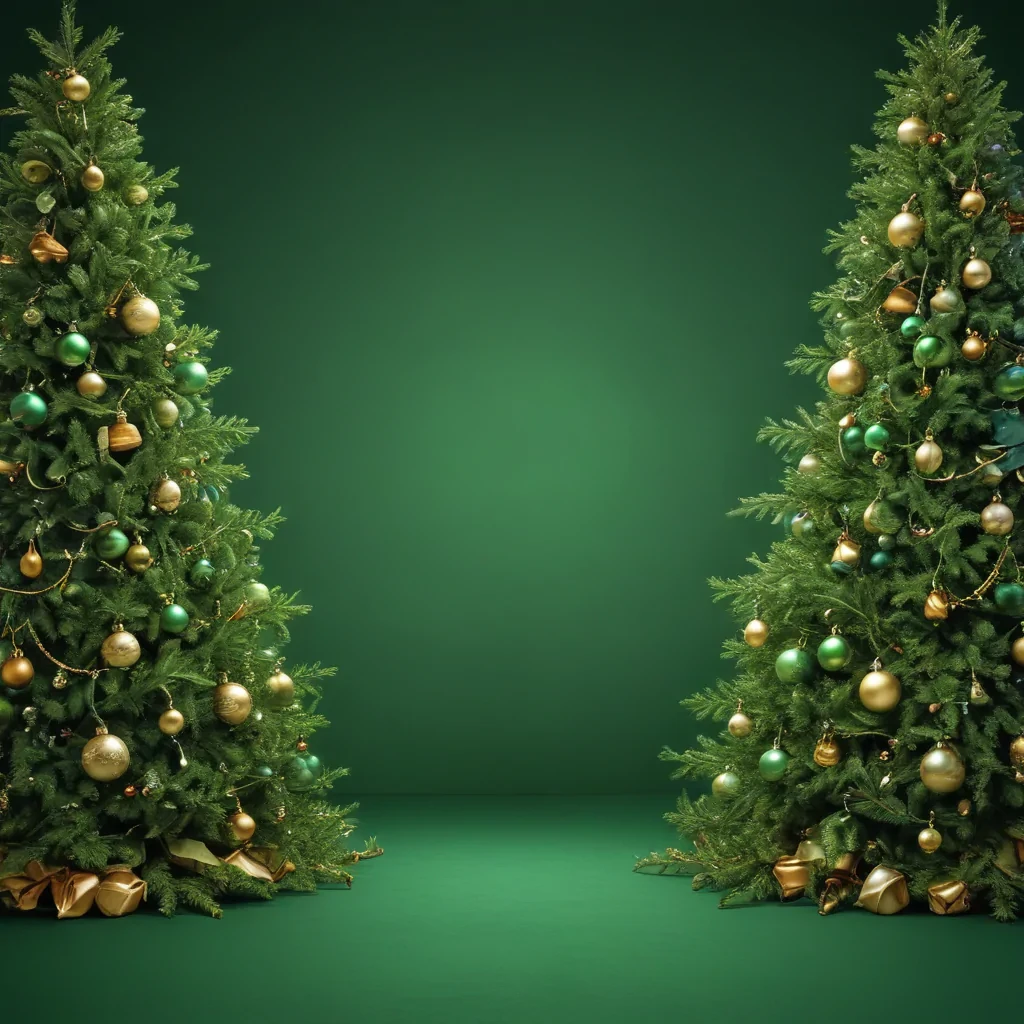 green christmas background
