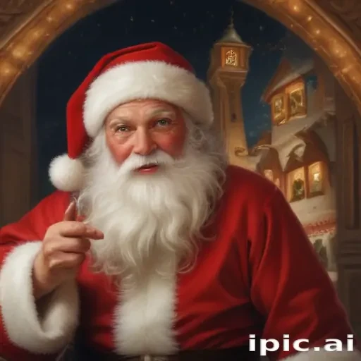 vintage santa images free