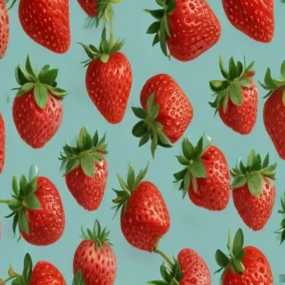 strawberry wallpaper aesthetic