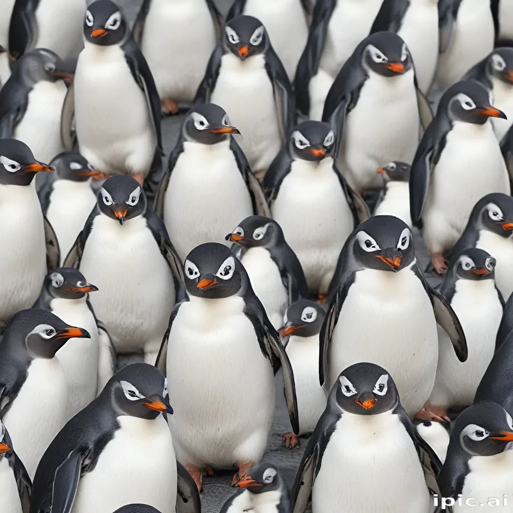 penguin background