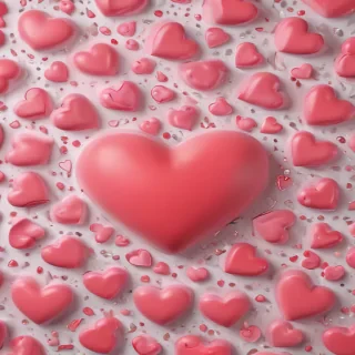 cute heart background