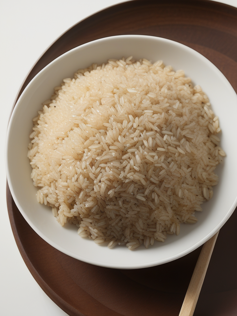 alton brown baked brown rice