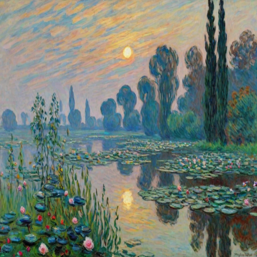 monet paintings wallpaper