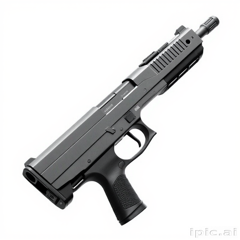 gun with transparent background