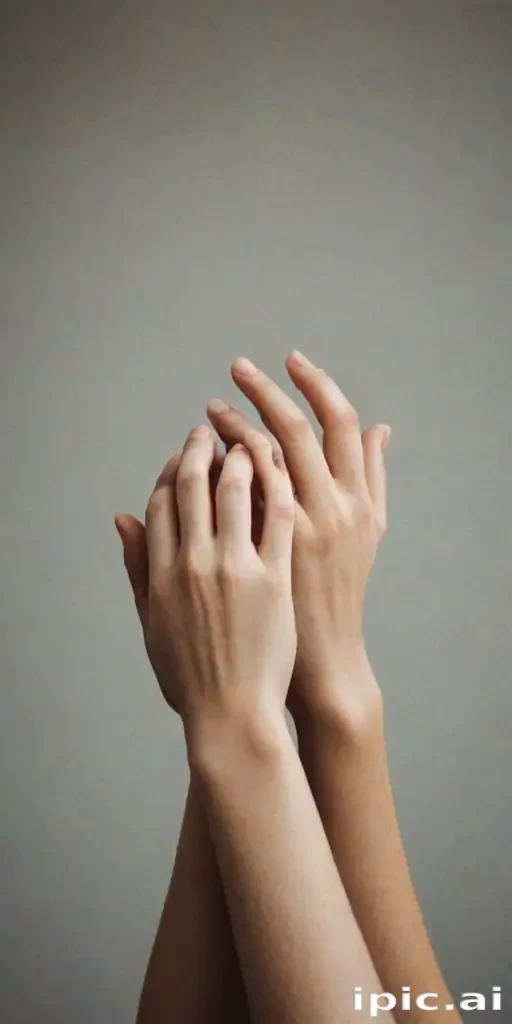hands reaching