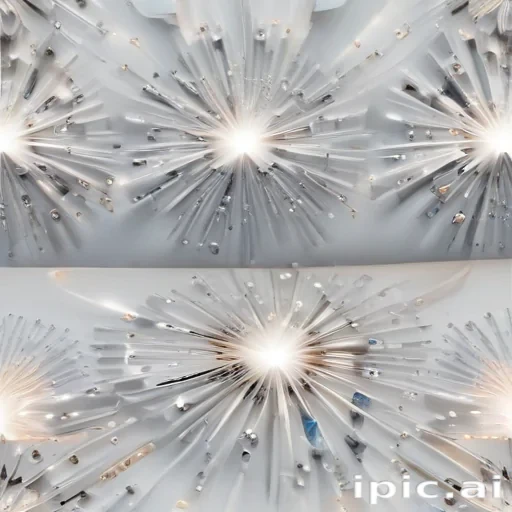 sparkles white background