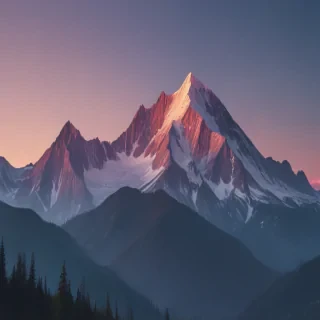 aesthetic mountain wallpaper