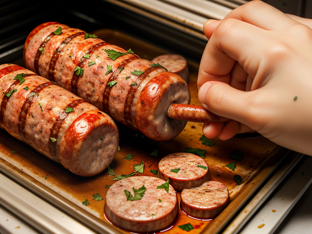 how long do you cook italian sausage in the oven