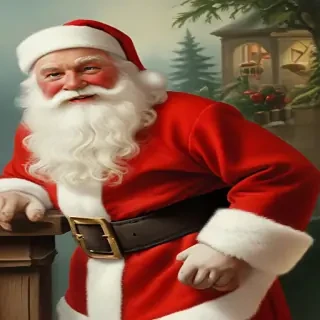 vintage santa images