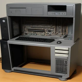 old computer png